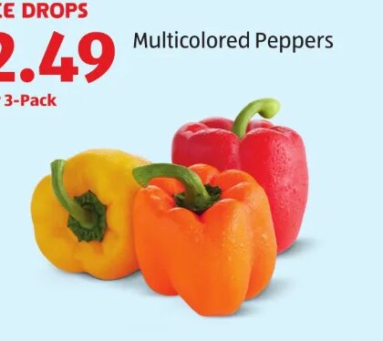Multicolored Peppers