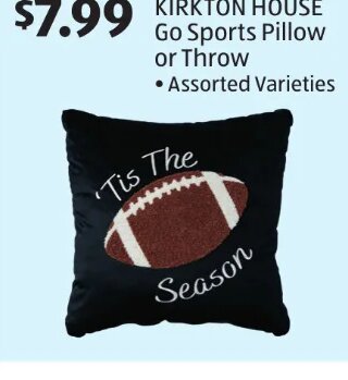 KIRKTON HOUSE Go Sports Pillow or Throw