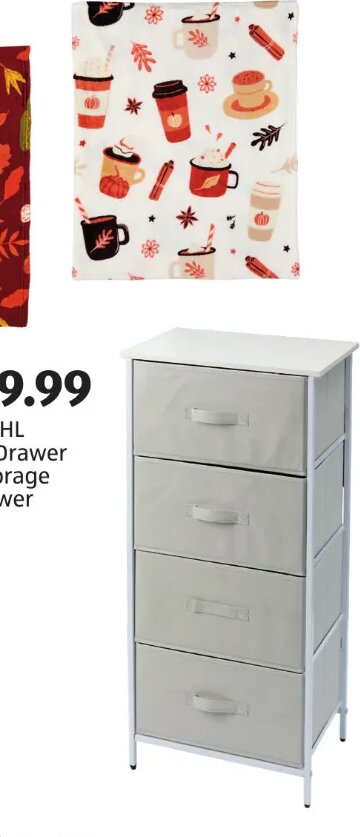 SOHL 4-Drawer Storage Tower