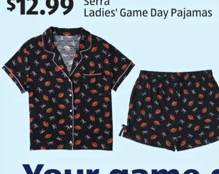 Serra Ladies' Game Day Pajamas