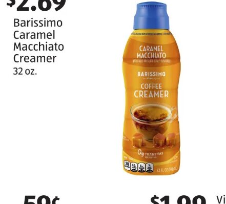 Barissimo Caramel Macchiato Creamer at ALDI