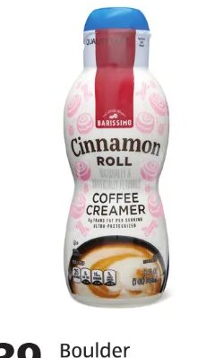 Barissimo Coconut Crème or Cinnamon Roll Creamer at ALDI