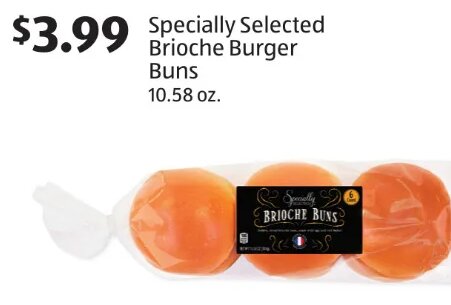 Specially Selected Brioche Burger Buns