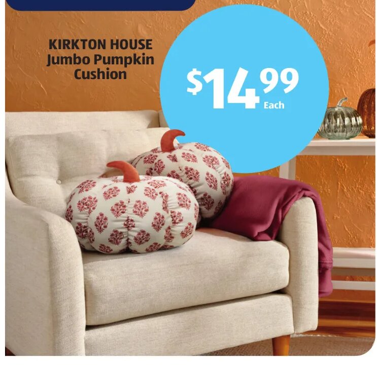 KIRKTON HOUSE Jumbo Pumpkin Cushion