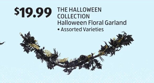 THE HALLOWEEN COLLECTION Halloween Floral Garland