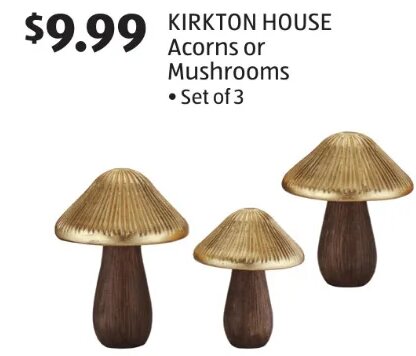 KIRKTON HOUSE Acorns or Mushrooms