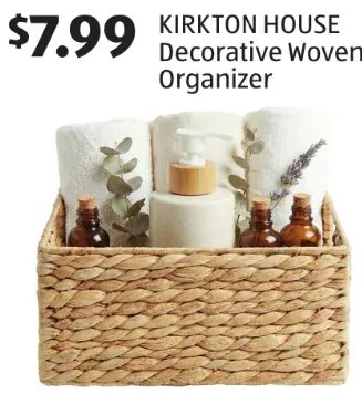 KIRKTON HOUSE Decorative Woven Organizer
