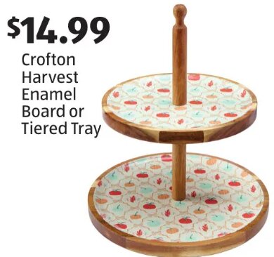 Crofton Harvest Enamel Board or Tiered Tray