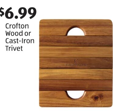 Crofton Wood or Cast-Iron Trivet