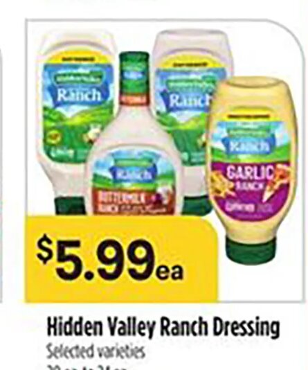Hidden Valley Ranch Dressing