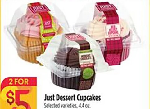 Just Dessert Cupcakes