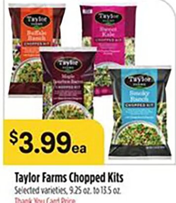 Taylor Farms Chopped Kits