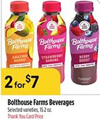 Bolthouse Farms Beverages