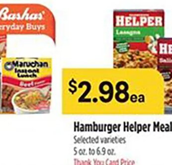 Hamburger Helper Meal