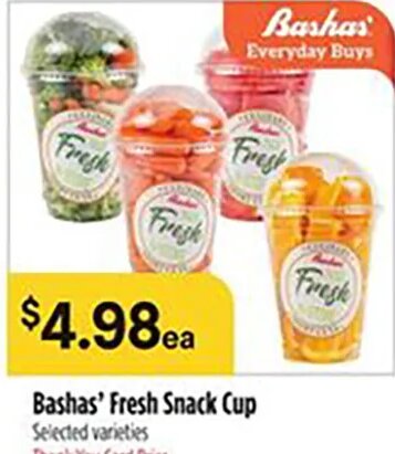 Bashas' Fresh Snack Cup