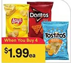 Lay's, Doritos or Tostitos