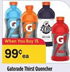 Gatorade Thirst Quencher at Bashas'