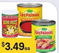 El Mexicano Nacho Cheese Sauce or Las Palmas Sauce