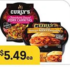Curly's Pulled Pork or Chicken at Bashas'