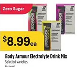 Body Armour Electrolyte Drink Mix