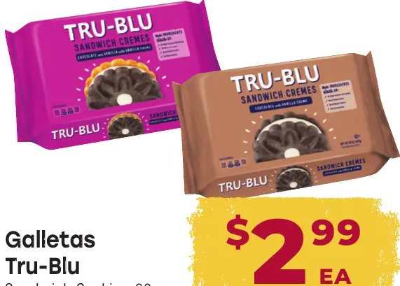 Galletas Tru-Blu