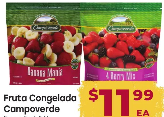 Fruta Congelada Campoverde