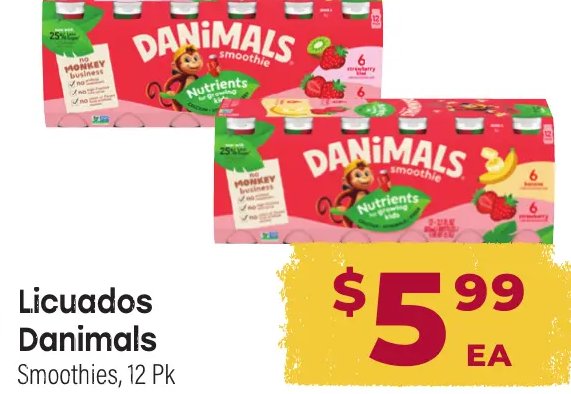Licuados Danimals