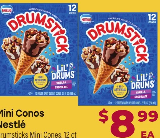 Mini Conos Nestlé