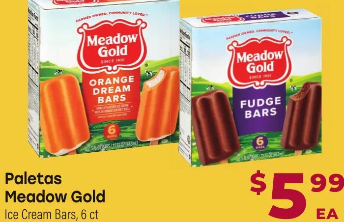Paletas Meadow Gold