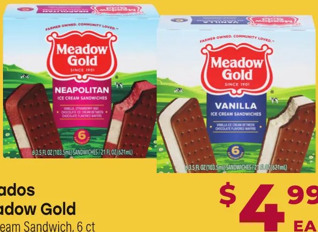 Helados Meadow Gold
