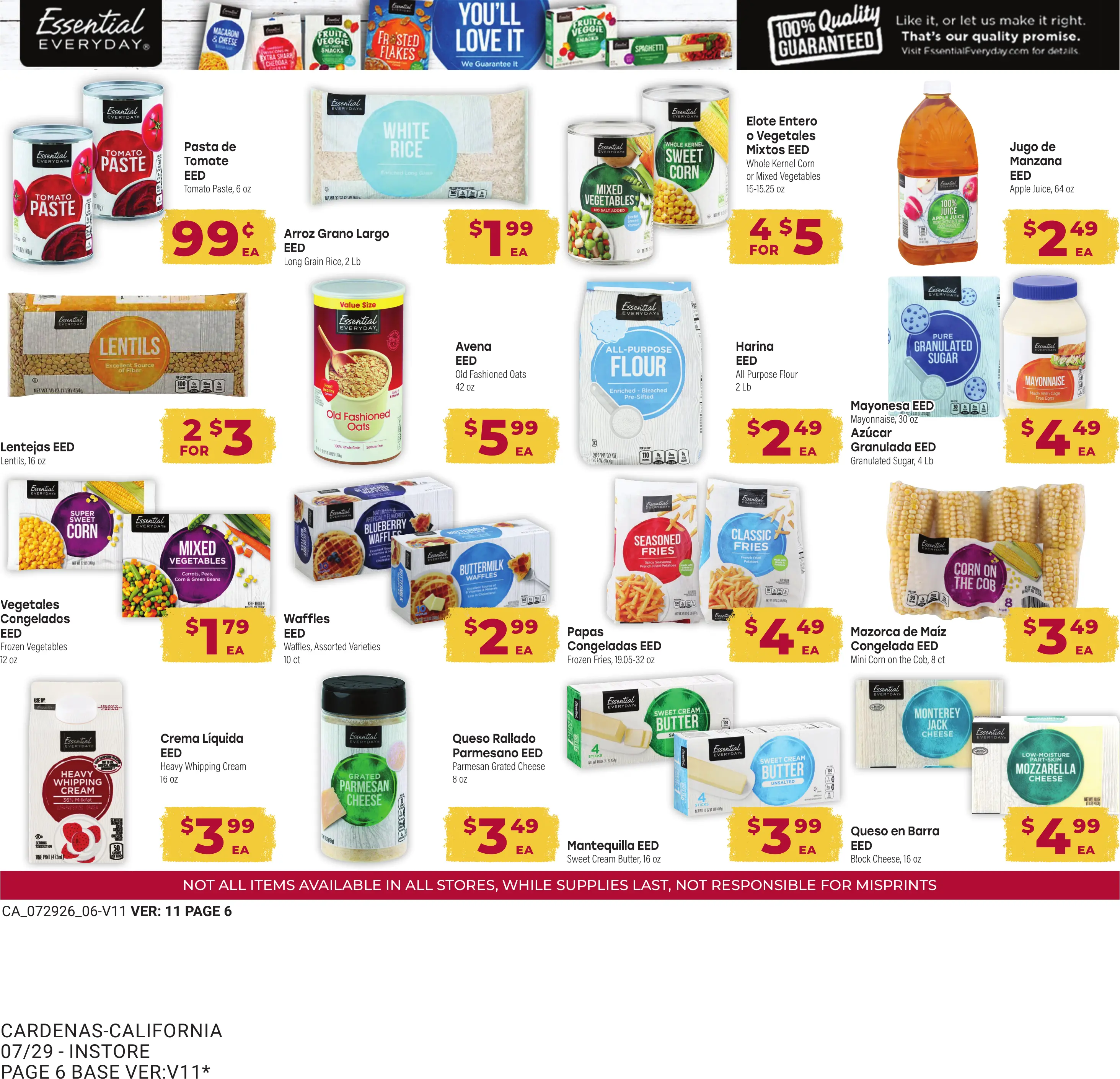 Cardenas Markets Weekly Ad Page 6