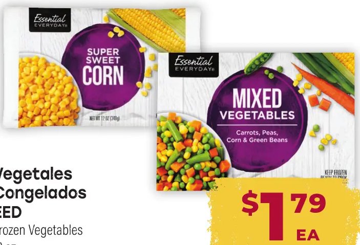 Vegetales Congelados EED