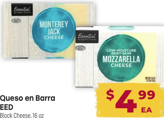 Queso en Barra EED