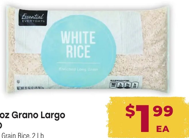 Arroz Grano Largo EED