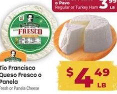 Tio Francisco Queso Fresco o Panela