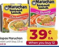 Sopas Maruchan