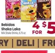 Bebidas Shaka Laka