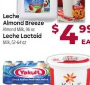 Leche Almond Breeze / Leche Lactaid