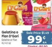Gelatina o Flan D'Gari