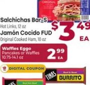 Salchichas Bar-S / Jamon Cocido FUD
