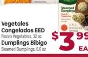 Vegetales Congelados EED / Dumplings Bibigo