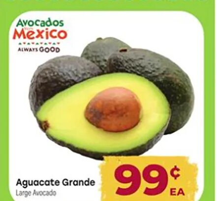 Avocados Mexico at Cardenas Markets