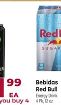 Bebidas Electrolit o Monster at Cardenas Markets