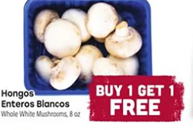 Hongos Enteros Blancos
