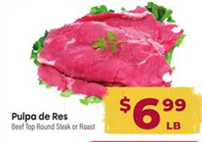 Pulpa de Res at Cardenas Markets