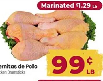 Piernitas de Pollo at Cardenas Markets