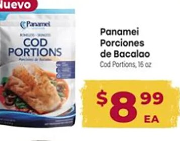 Panamei Porciones de Bacalao
