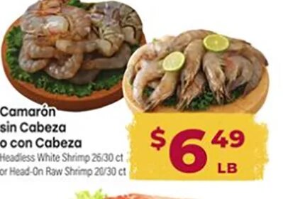 Camarón sin Cabeza at Cardenas Markets