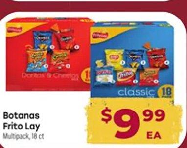 Botanas Frito Lay