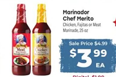 Marinador Chef Merito at Cardenas Markets